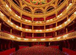 The famous theatre the Odeon or Theatre de l'Odeon The famous theatre the Odeon or Theatre de l'Odeon is an 18th century landmark. It was inaugurated in 1782 by Queen Marie-Antoinette. It is still acti